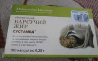 Барсучий жир при ангине у взрослых