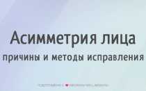 Что такое асимметрия лица