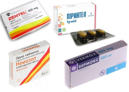 таблетки от гельминтов